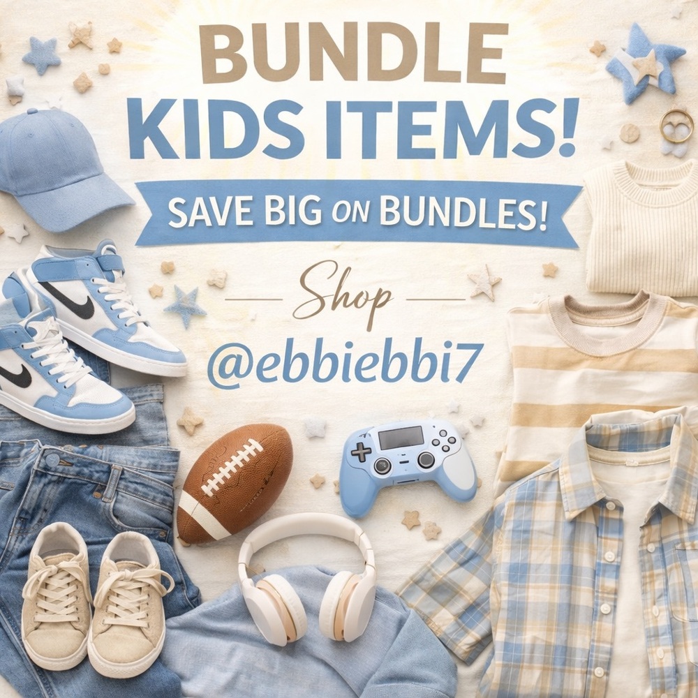 Bundle kids items for discount!
